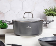 Altom Valdinox Grand garnek 24cm 4,0l. z pokrywą szklaną - 1580501 - zdjęcie 9